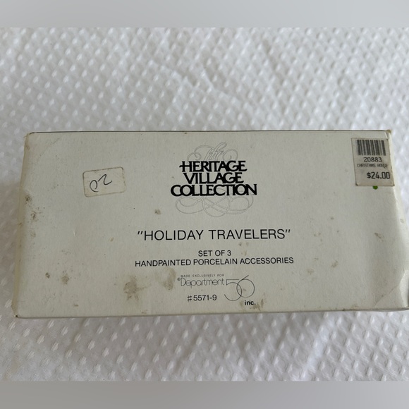 Department 56 “Holiday Travelers” Figurines - Picture 5 of 6